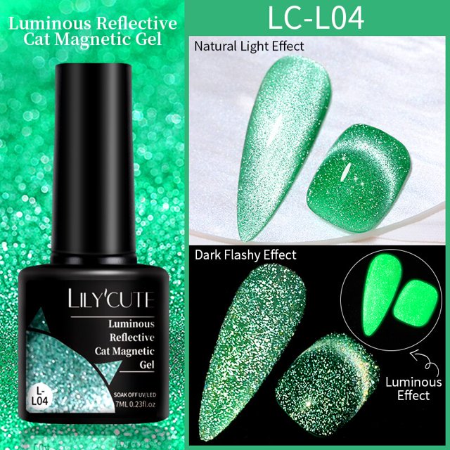 LILYCUTE 7ML gato esmalte de uñas de Gel magnético patrón de hilo de concha de perla 9D brillo semipermanente barniz para decoración de uñas Tan Jianjun unisex