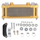 thumbnail image 1 of Universal Motorcycle Engine Oil Cooler Metal for 125cc to 250cc Dirt Bike, 1 of 2