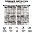 thumbnail image 2 of Blackout Kids Curtains,Boho Bohemia Geometric Line Art Childrens Insulated Curtains Set Of 2,Bedroom Essentials,Toddler Room Decor 52"x84"(132x213cm), 2 of 4
