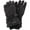 Black, variant on Isotoner Winter Ski Glove with Extended Cuff and Zipper Pocket (Men)