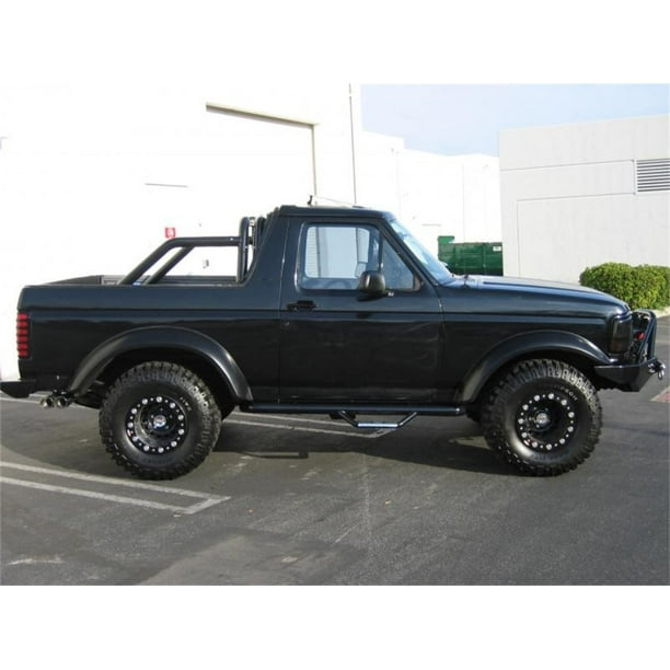 NFab Nerf Step 8096 Ford Bronco SUV 2 Door Gloss Black W2W 3in