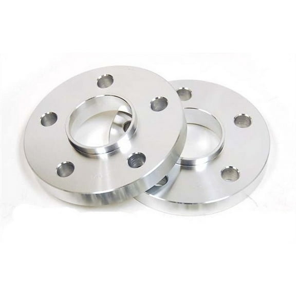 2 QTY 15mm 5x4.75 (5x120) Hub Centric Wheel Spacer Kit / Chrome Bolts Fits BMW