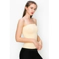 thumbnail image 2 of Kurve by Idea Seamless women's Seamless Stretch Side Ribbing Medium Length Tube Top, UV Protective Fabric, UPF 50+, Made in USA, 2 of 3