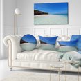 thumbnail image 3 of Designart 12" x 20" Blue Polyester Throw Pillow, 3 of 5