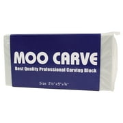 MOO Carving Block, 2.5" x .75" x 5"
