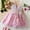 Pink, variant on RTKFRFLM Girls Rainbow Butterfly Dress Kids Summer Mesh Tulle Princess Gown Toddler Colorful Graphic Party Sundress for Little Girls Ages 2-6 Years Elegant Performance Outfits for Children