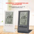 thumbnail image 3 of Mini Termómetro Digital, Higrómetro, Temperatura Interior, Medidor De Humedad, Reloj, Estación Meteorológica, Pronóstico, Pantalla De Valor Máximo Mínimo Minnieouse HA024224-00, 3 of 6