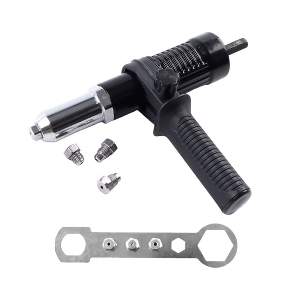 Alloy Steel Rivet Adapter Kit 4 Rivets Head Professional Electric for Cordless Power Drill