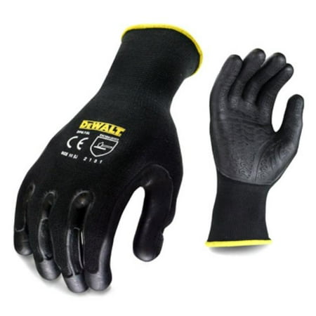 

DeWalt (DPG75L) Textured Rubber Gloves Black Size L - Quantity 1