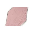 thumbnail image 4 of INSPIRE CHIC Women's Pleated Rhombus Solid Scarf Scarves Head Ribbon Bandana Pink, 4 of 5