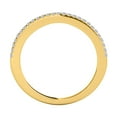thumbnail image 4 of Aonejewelry 0.14 Carat Diamond Wedding Band In 14K Solid Yellow Gold, 4 of 4