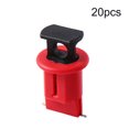 thumbnail image 4 of 20 Pieces Circuit Breaker Safe Wear-resistance Lock Adjustable Portable Red Universal Industrial Padlock Antitheft Products MCPOW, 4 of 6