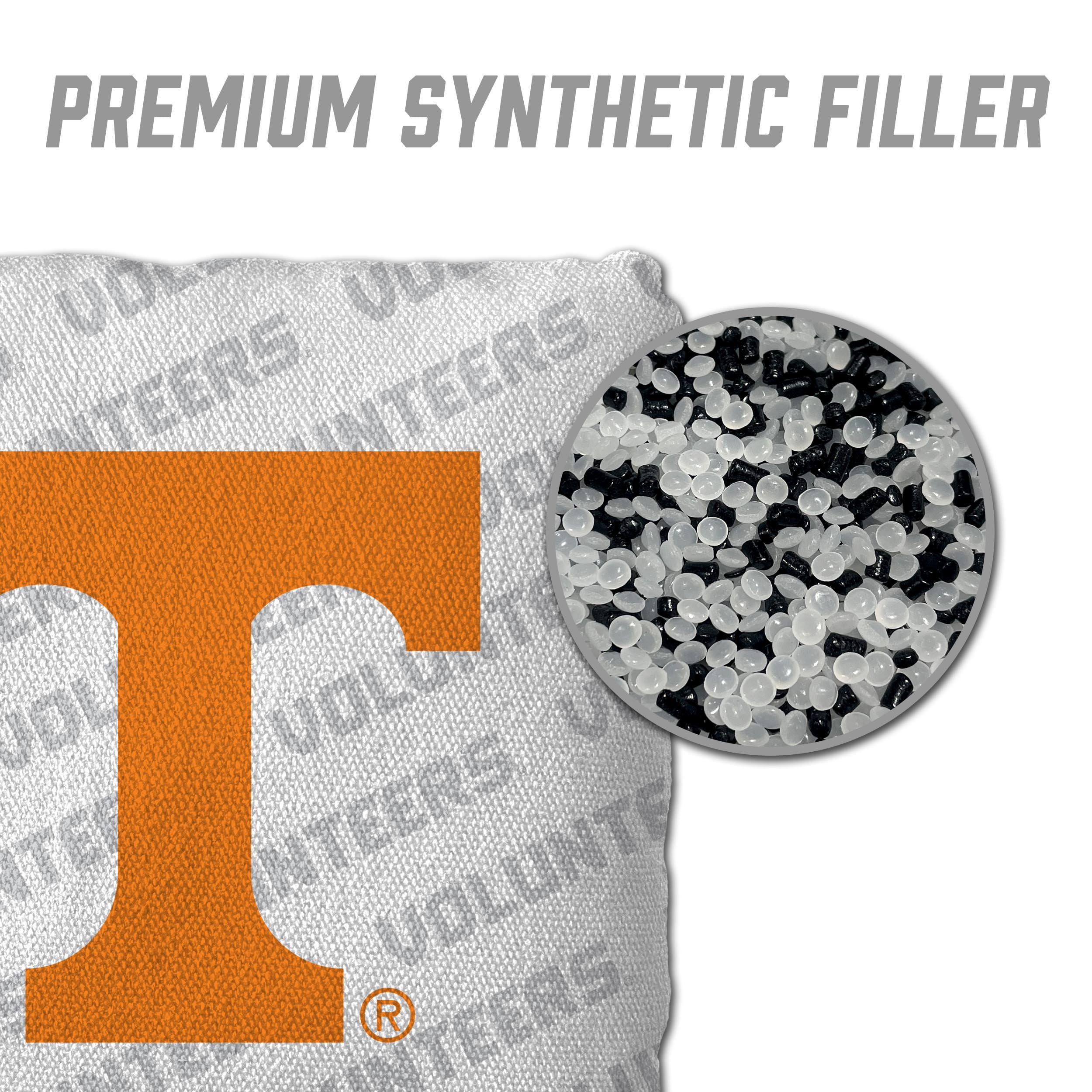NCAA Tennessee Volunteers Cornhole Bags - 4PK - White