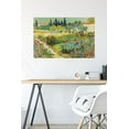 thumbnail image 6 of Garden at Arles by Vincent van Gogh Wall Poster with Pushpins, 22.375" x 34", 6 of 6