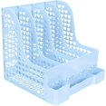 thumbnail image 1 of Magazine Rack Table File Holder, Table Book Organizer, Study Magazine Rack, Multifunctional Book Organizer, 1 of 4