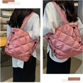 thumbnail image 6 of LinYooLi Puffer Tote Bag, Soft Lightweight Trendy Quilted Tote Bag for Women Designer Cloud Pleated Shoulder Bag, 6 of 7