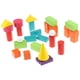 thumbnail image 1 of Conjunto de 32 Piezas Modelo de Bloques de Geometría 3D de Sólidos Geométricos, 1 of 8