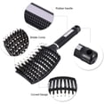 thumbnail image 3 of czcpp-HEQUSigns 3 Pcs Detangling Hair Brush Boar Bristle Brush Hair Brush Set for Wet and Dry Hair, Increasing Hair Volume and Shine, Heat Resistant, Non Slip, 3 of 4