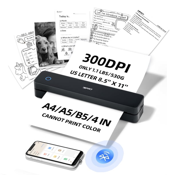 Impresora portátil iDPRT MT610 Pro inalámbrica Bluetooth 300DPI