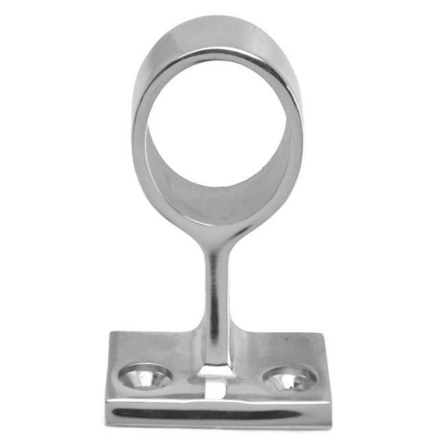 Boat Hand Rail Base 316 Stainless Steel Handrail Fitting 60 Degree Accessory for Ship22mm (7/8in)