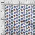 thumbnail image 2 of oneOone Polyester Spandex White Fabric Skull Craft Projects Decor Fabric Printed By The Yard 56 Inch Wide, 2 of 5