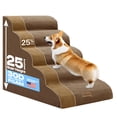 thumbnail image 1 of Escalera para perros Miorun de 5 peldaños, espuma ancha, 63 x 50 x 64 cm, 36 kg, 1 of 7