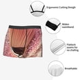thumbnail image 3 of Yiaed Makeup Brush on Pink Glitter Print Men's Soft Cotton Boxer Shorts Breathable Boxers Underwear Moisture-Wicking Underwear Stretch Boxer Briefs for Man-XX-Large, 3 of 5
