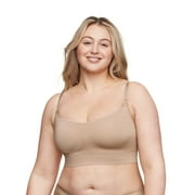 Blissful Benefits by Warner's Women's Easy Size No Dig Band Seamless Wire-Free Bra RM0911W