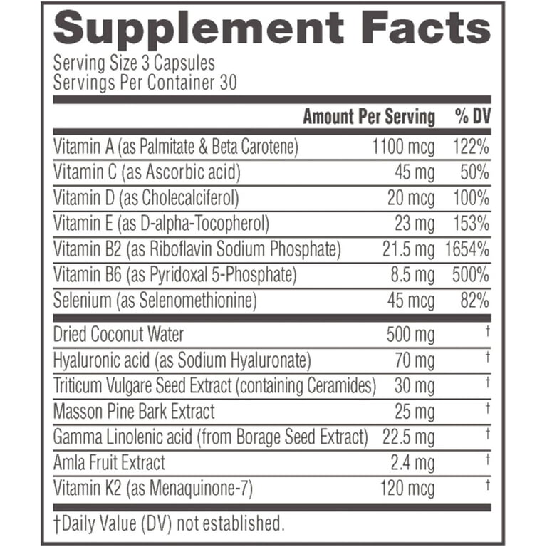 amatema glute y glow ingredients magnesium l carnitine hyaluronic acid Active Suplemento Amatemas Glute Y Glow