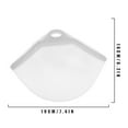 thumbnail image 2 of Portable Mask Holder Bag Foldable Dust Face Mask Storage Preservation Silicone Pouch Organizer, 2 of 6