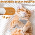 thumbnail image 4 of 16 Pack Interactive Cat Mice Toys - Plush Catnip Mouse Shaped Biting Toys for Indoor Cats - Realistic Design in 8 Colors, 4 of 14