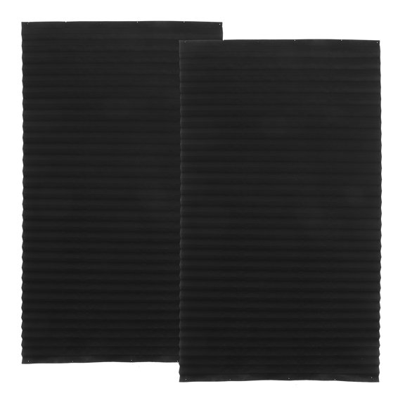 FELTECHELECTR 1 juego de persianas plisadas opacas temporales para ventanas y puertas. Persianas prácticas para ventanas de interior. Cortinas sin taladros para ventanas de interior.