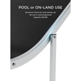 thumbnail image 5 of Emorefun Pool Lounge Chairs Set of 2, Aluminum Outdoor Lounge Chairs for Poolside, Garden, Beach, Camping, Black, 5 of 7