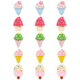 thumbnail image 5 of 15Pcs Replaceable Push Pin Multi-function Thumbtacks Ice Cream Shape Thumb Tacks Map Supply, 5 of 5