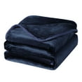 thumbnail image 1 of Unique Bargains Flannel Fleece Blanket Soft Warm Luxury Hemmed, 1 of 10