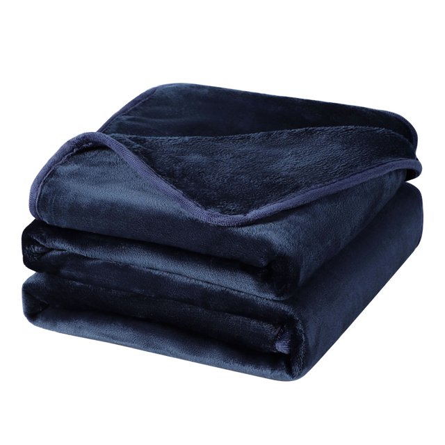 Unique Bargains Flannel Fleece Blanket Soft Warm Luxury Hemmed