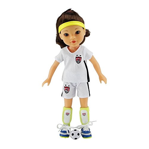 american girl doll soccer outfit