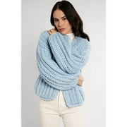 SAACHI Chunky Oversized Knit Cardigan Womens
