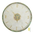 thumbnail image 2 of Quartz Clock,  Brass Frame Silent Wall Mounted Clock For Hotel Stores Coffee Shop Bedroom Decoration, 2 of 8