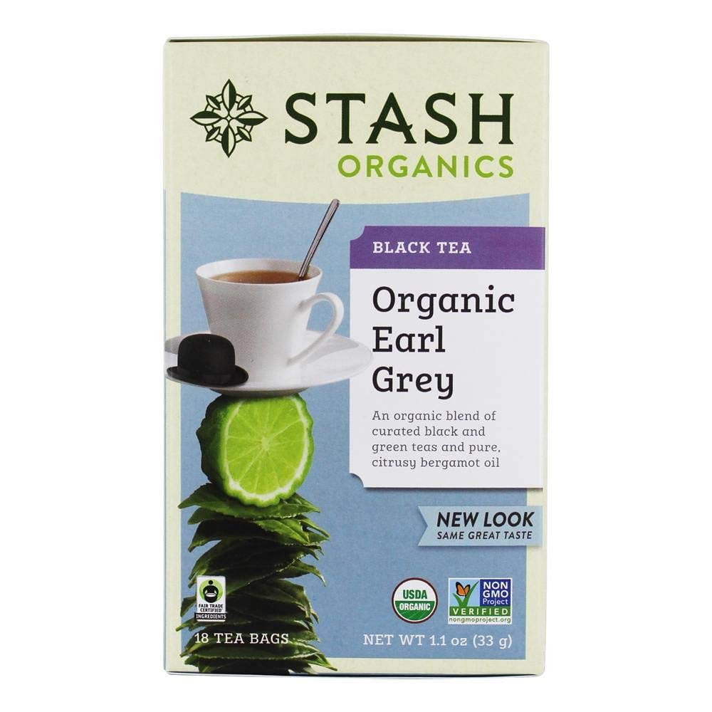 Black Earl Grey Stash Tea 18 Bag