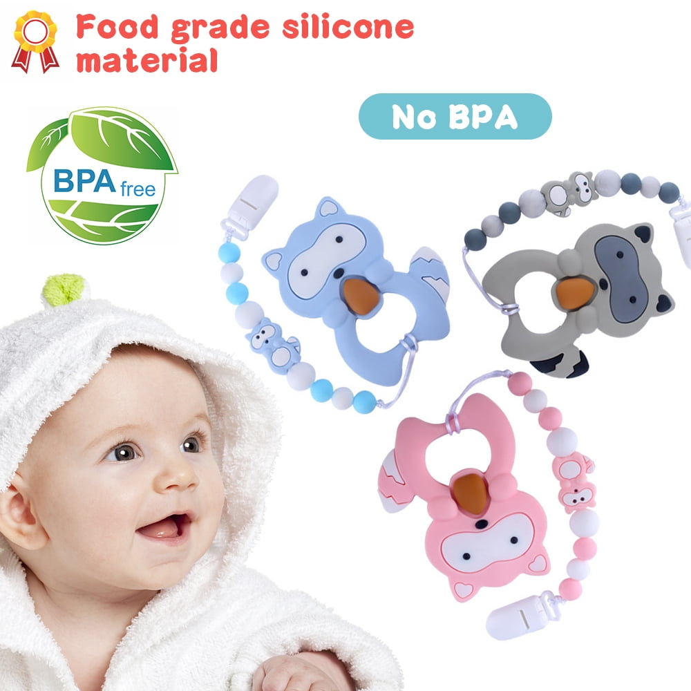 Silicone Elephant Massage Gums Soothe Relieve Tooth Pain Baby Molar Toy Teether 