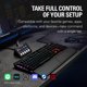 thumbnail image 2 of Elgato Stream Deck con Teclas de Tijera — Controlador de Flujo de Trabajo con Teclas Macro Personalizables para OBS, Twitch, Discord, Teams, Photoshop y Más — Windows 10, MacOS 13 o Superior, 2 of 9