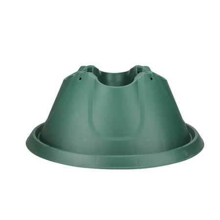 Easy Fill Christmas Tree Stand Heavy Duty Green Easy Watering Christmas Tree Stand - For Live Trees Up To 8' ()
