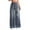 Blue(womens pants), variant on ZHYou No Boundaries Jeans for Womens,Wide Leg,High Rise,Baggy Fit,Denim Pants,Trousers with Drawstring Waist for Casual Chic,Blue,Size XS