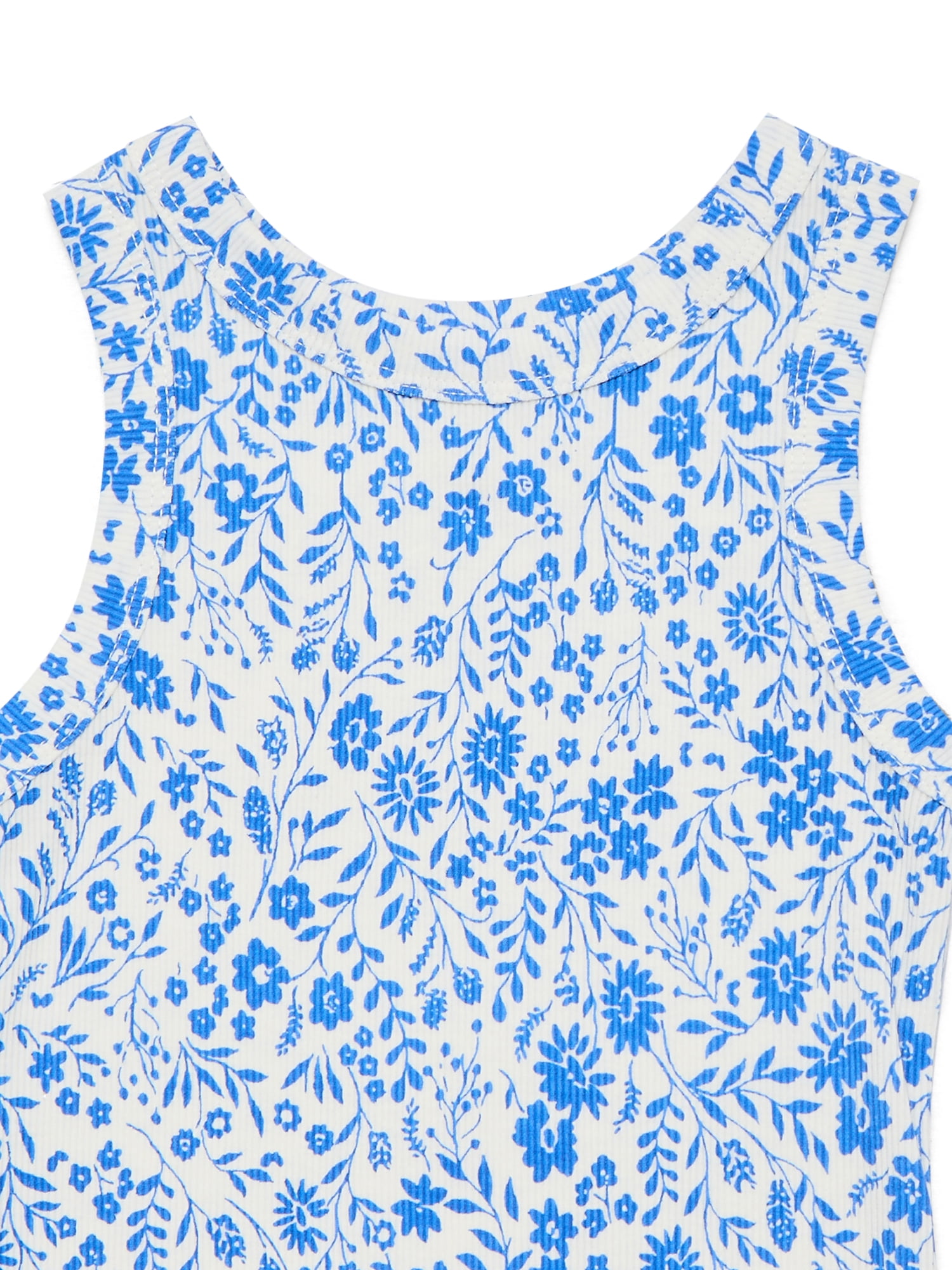 Wonder Nation Girls Kid Tough Tank Tops, 3-Pack, Sizes 4-18 and Plus