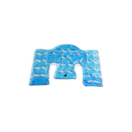 Re-usable Neck and Shoulder Hot/Cold Gel Pad Therapy Wrap