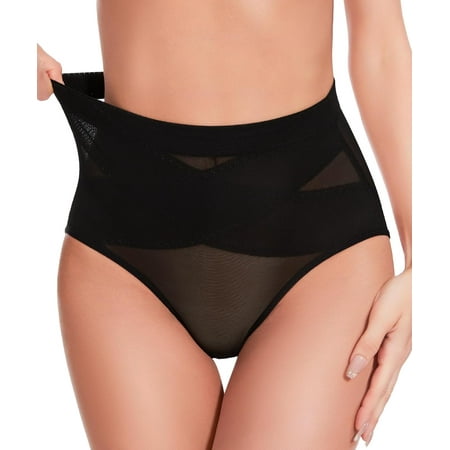 Shapewear Tummy Control Panties - Body Shaping Briefs Compression Underwear Low Rise Girdle Panty Shapewear for Women