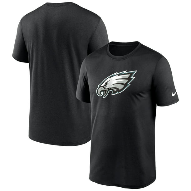 Conveniente Ofensa hecho Men's Nike Black Philadelphia Eagles Legend Logo Performance T-Shirt -  Walmart.com