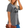thumbnail image 2 of XCHQRTI Be Kind Womens T-Shirt Plus Size Graphic Tees Casual Loose Fit Tee Top, 2 of 7