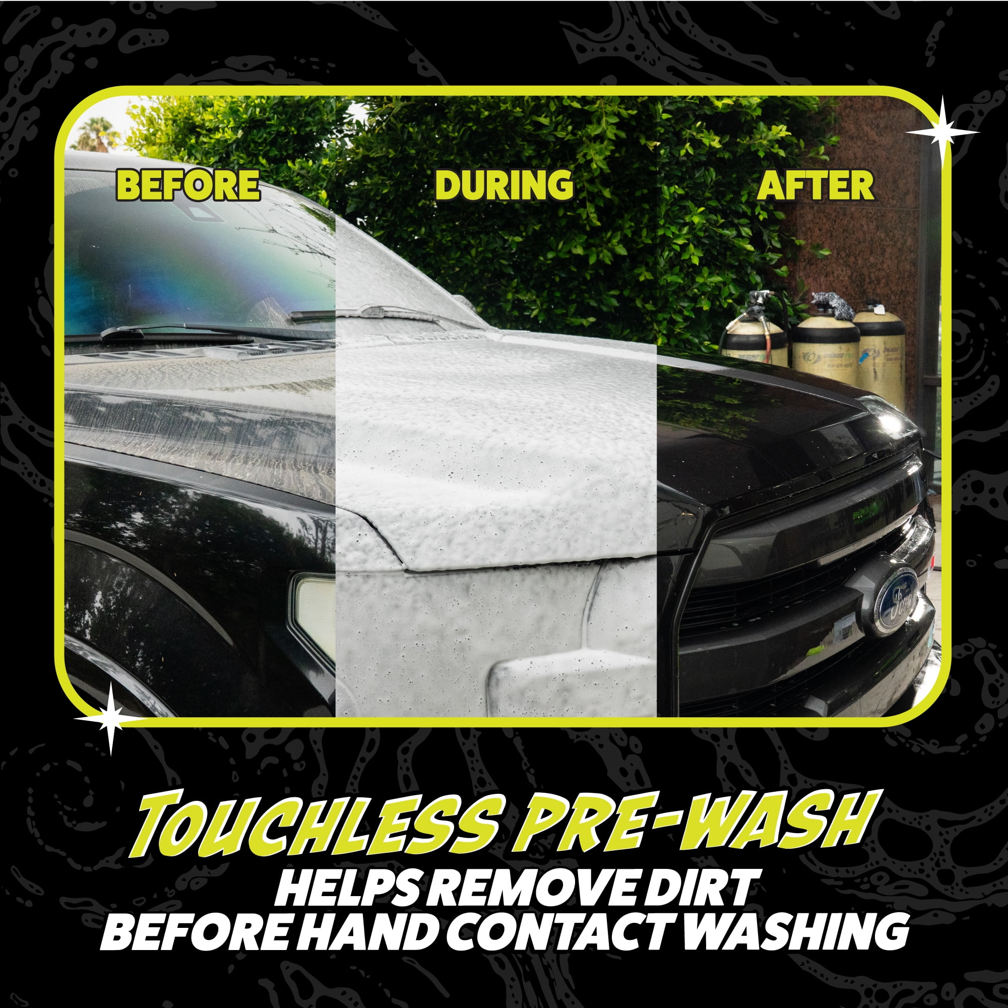 Chemical Guys 'Hands Off' Pre-Wash Snow Foam Touchless Rinse, 16 fl oz